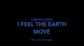 I Feel the Earth Move title